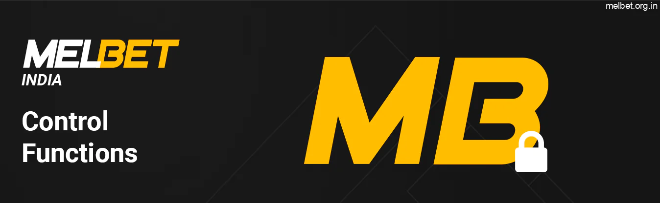 Melbet Users can set limits or lock access to the casino services