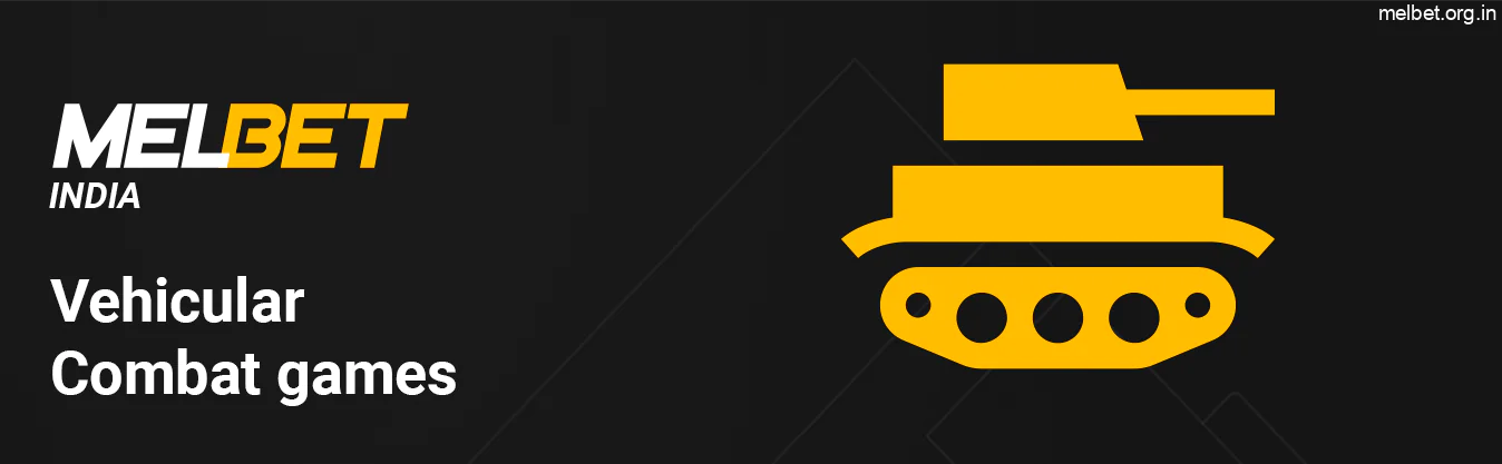 You can bet on Vehicular Combat games at Melbet Esports